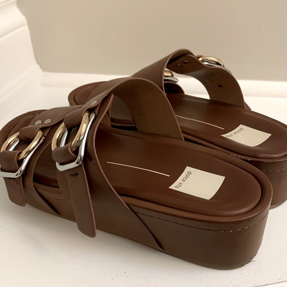 Dolce Vita CiCi Brown Slide sandals ❤️ - Picture 4 of 6